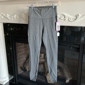 Comfy Luxe Leggings Gray Womens Small New